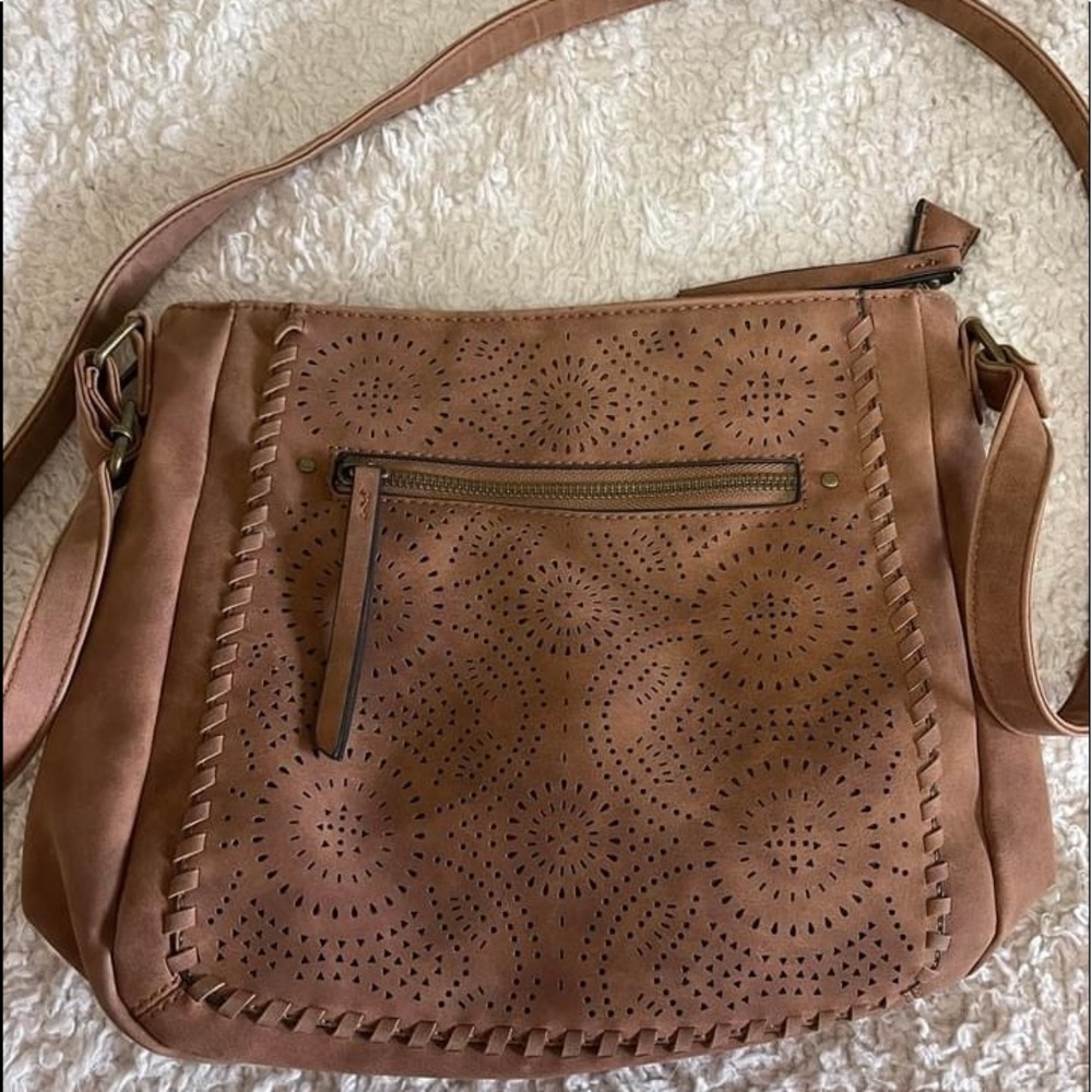 Cute brown crossbody purse